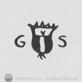 a shield and the initials GS