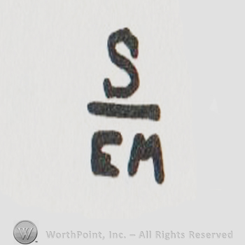 the letters S above EM all in uppercase