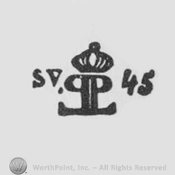 Crown, SV 45 in uppercase
