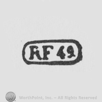 rectangular design with FR 49 inside
