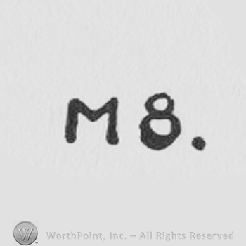 the symbols M and 8