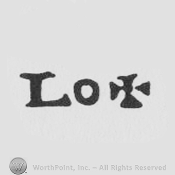 the letters LO and a celtic cross