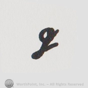 the letter G handwritten in lowercase