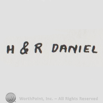 the initials H&R and the name Daniel
