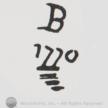 the letter B above the number 1770