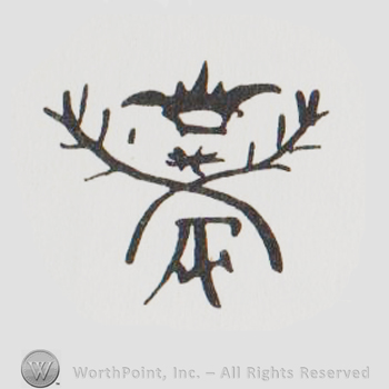 Crown, branches, AF in uppercase