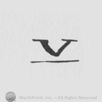 Lowercase V, underlined