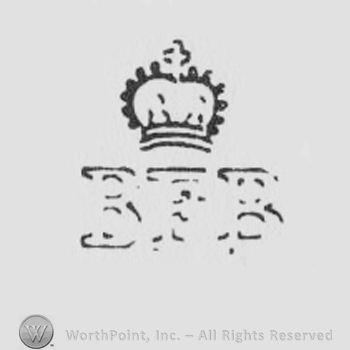Crown above the initials BFB