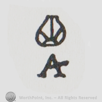 an A under a pot design