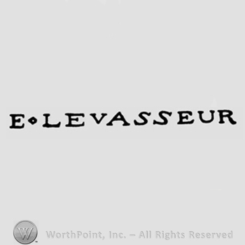 E LEVASSEUR written.