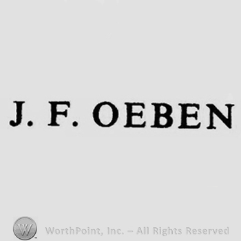 J.F. OEBEN written.