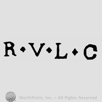 Initials RVLC with lozenge between.