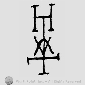 H and a cross bellow.