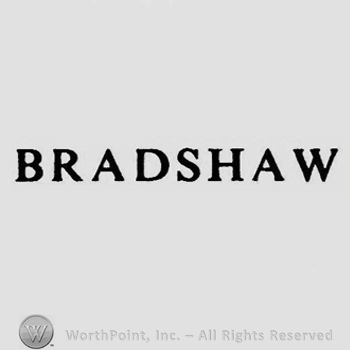 BRADSHAW written.