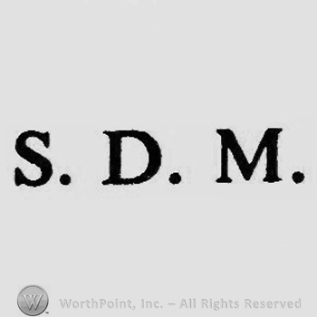 Initials S D M.