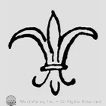 Fleur-de-lis mark.