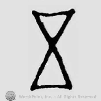 An hourglass.