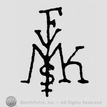 Letters F M K V S written.