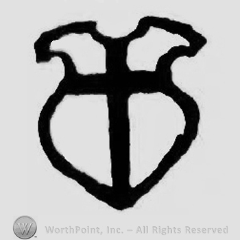 A shield with a cross of St. George.