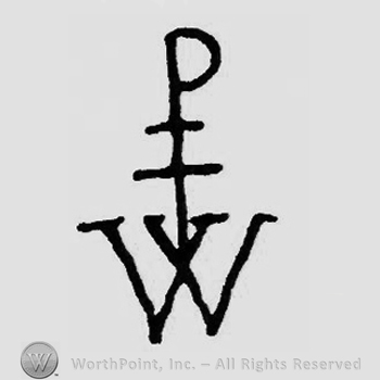 Letter W and P above and two horizontal lines.