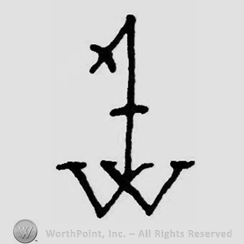 Letter W and number 1 on top.
