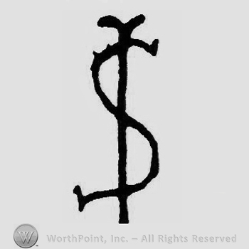 Initials S and J one over another.