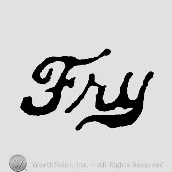 Handwriting "Fry"