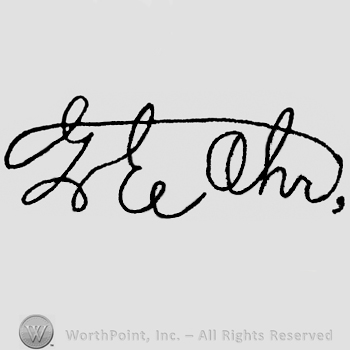 Signature of G. E. Ohr