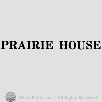 Prairie House: capital written