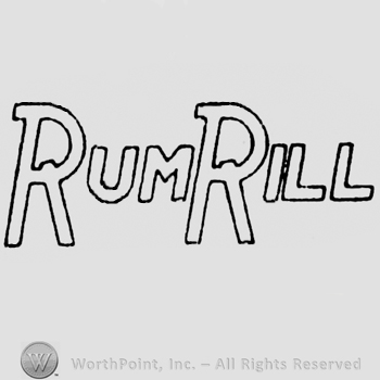 Double outlined written: Rum Rill