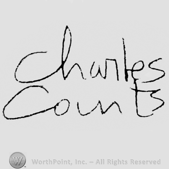 Charles Counts: hand lettered