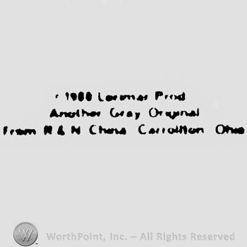 Writing on 3 lines, the last one says: From R and N China Carrollton Ohio