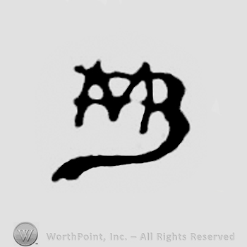 Monogram of initials AMB