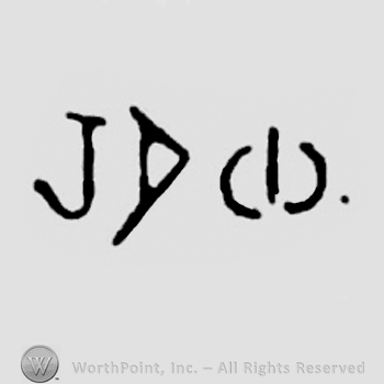 Stylized initials: J.D.W