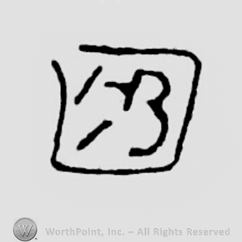 Initials in a square: H B