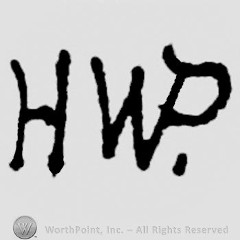 Mark with Initials: H W P. The last two initials | #86269