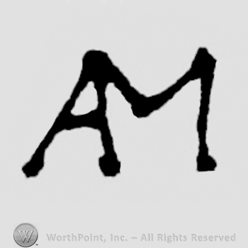 Linked initials: AM