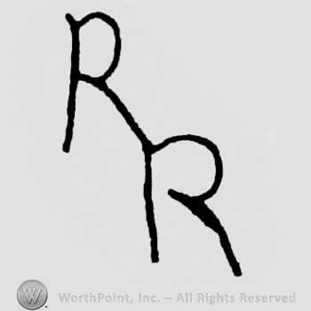 Two letters R linked