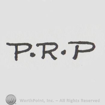 the initials PRP with two dots between them
