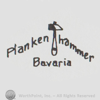 A hammer, Planken Hammer Bavaria written with lowercase letters