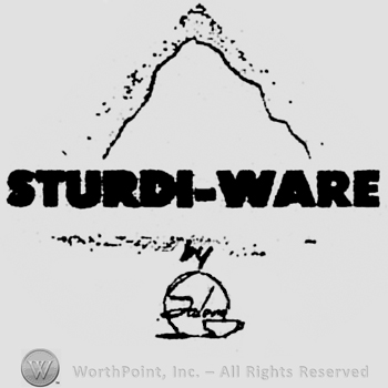 Sturdi-Ware written below a stone
