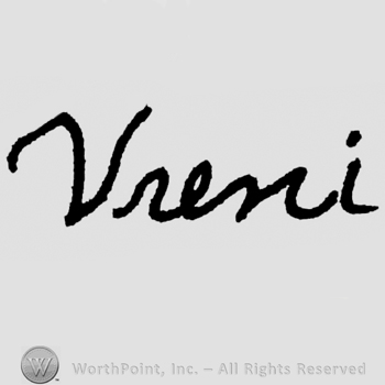 Vreni: hand lettered