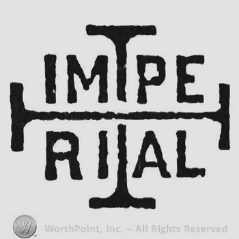 Mark with Capital writing "IMPE" up, "RIAL" down, | #89023
