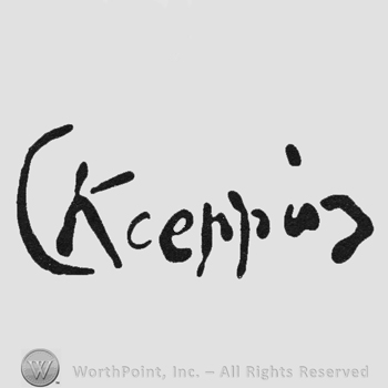 Stylish signature "Koepping"