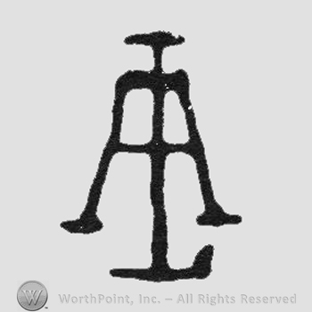 Monogram of letters "AL"