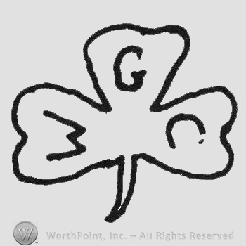 Initials WGC on leafs of a clover
