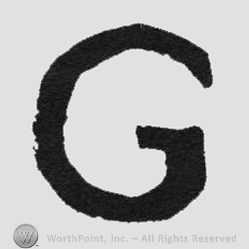 Bold capital letter G