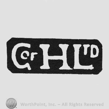 Black label white initials GORHLTD inside