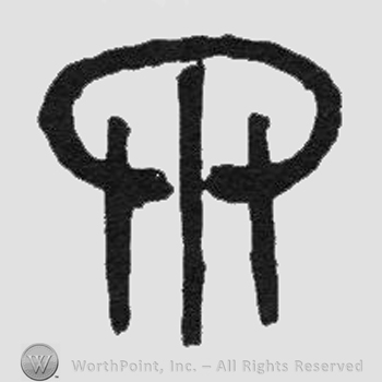 Monogram of letters HP