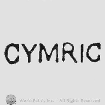 Capital writing Cymric